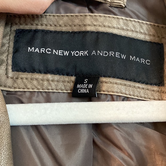 Marc New York Leather Jacket - Picture 2 of 3